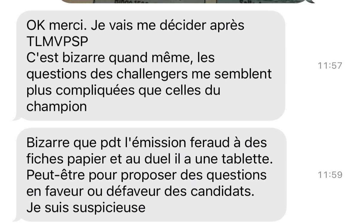 clem_garin's tweet photo. @pasvrmtla Voilà les fameux sms 

Bisous bichette https://t.co/hj2jwKnLEQ
