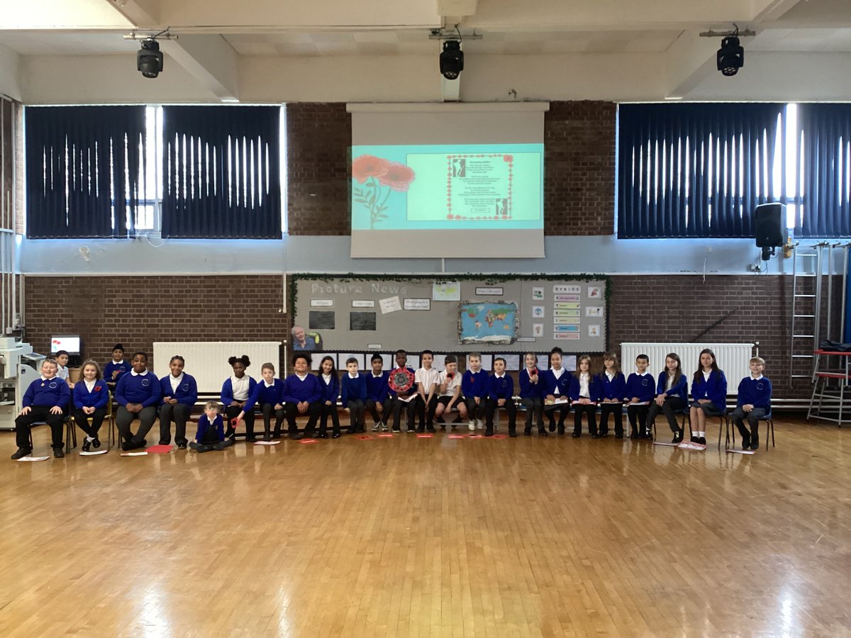 A huge congratulations to our superb Year 5 class for delivering a thoughtful and moving Remembrance assembly today. Each pupil performed fantastically — sharing the significance of the day and reading beautiful, heartfelt poems.

We are so proud of you all.