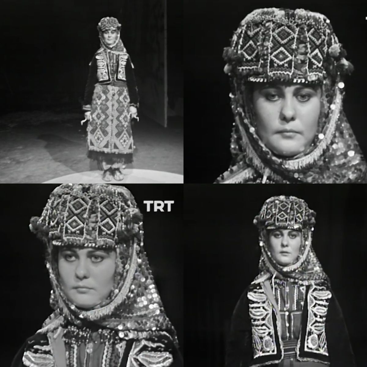 Turkish folk clothing from Bursa, featured in the TV program "Dımıdan" ✨️