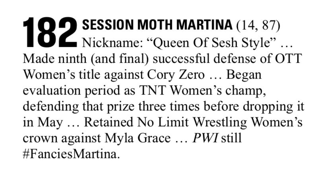 mothfromdaflats's tweet photo. Thank you ๐ not my best, not my worst, but least we can all agree on the #FanciesMartina part ๐ https://t.co/6EThbYvd2o