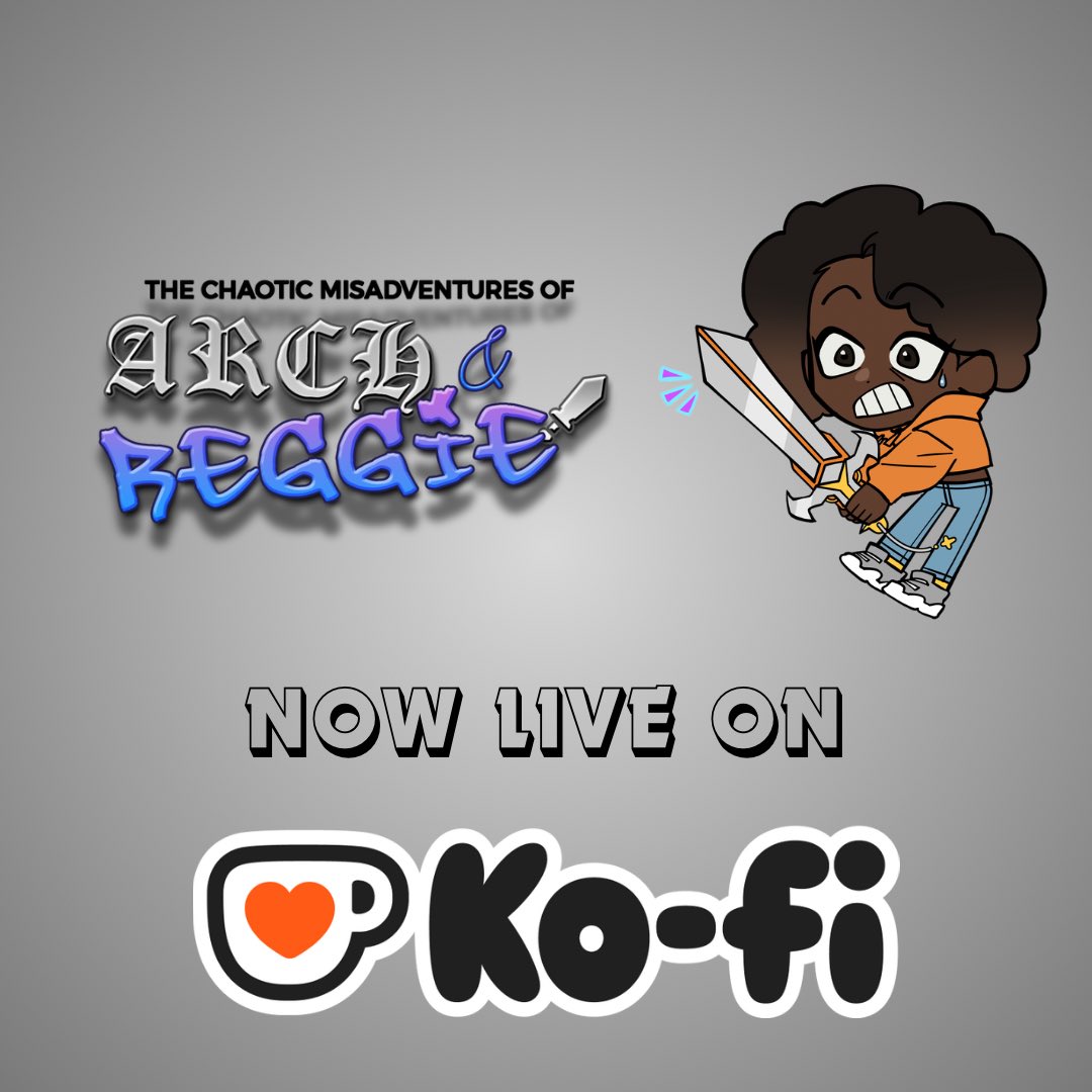 ChaoticFableEnt's tweet image. 🗡️✨Now LIVE on Ko-fi!✨🗡️ 

Follow a nerdy actress and her posh talking sword as they go on wacky, bizarre adventures to defeat the Ivory Witch in The Chaotic Misadventures of Arch &amp;amp; Reggie! 

#ArchandReggie #indieanimation #kofi #fantasy #comedy #geek #animation #blerd