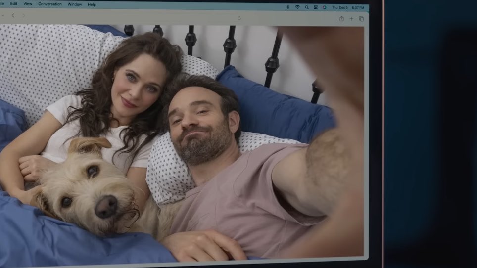 dianaxgatsby's tweet image. a christmas romcom with charlie cox, zooey deschanel and a dog?? oh, I’m sat. #merv