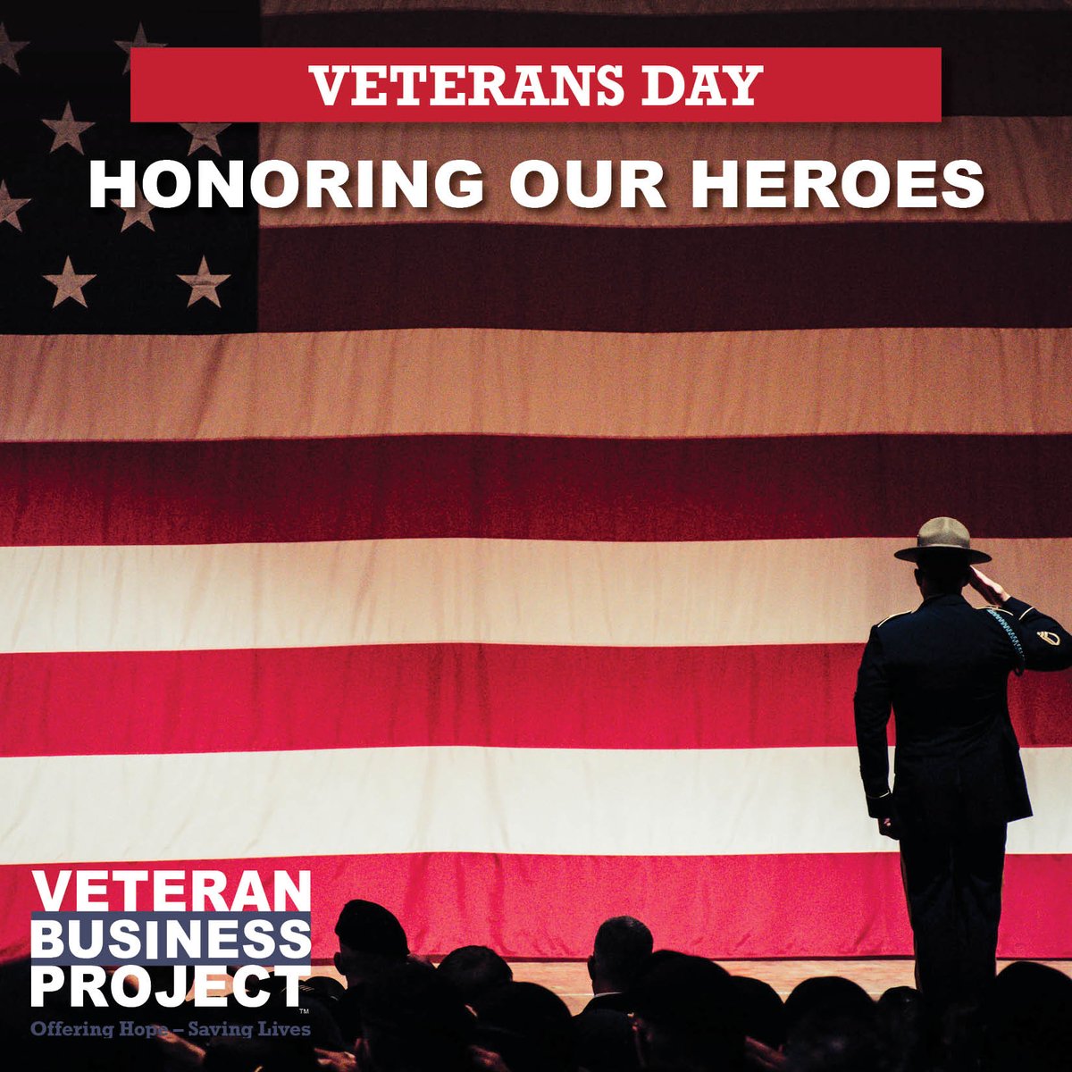 VetBizProject's tweet image. This #VeteransDay, we pause to honor the bravery, sacrifice, &amp;amp; dedication of our nation&apos;s veterans. Your courage has safeguarded our freedoms &amp;amp; continues to inspire everything we do at #VeteranBusinessProject.

To every veteran and military family: thank you.