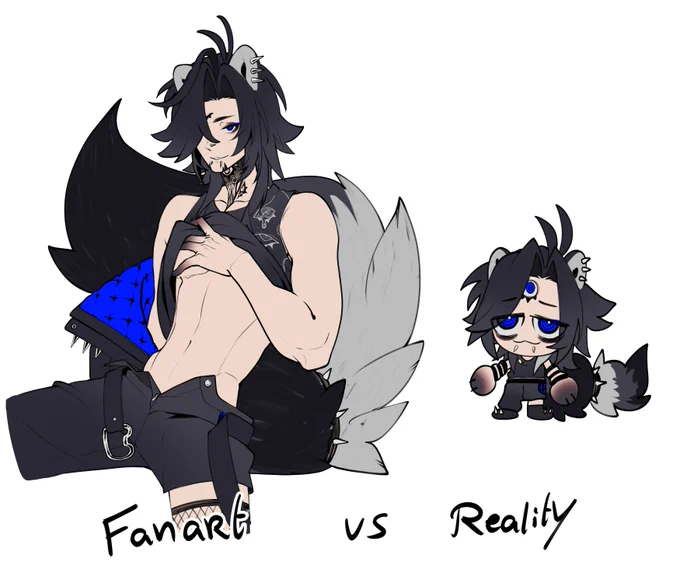 I've come to a realisation whenever I get fanart [and I'm NOT complaining]