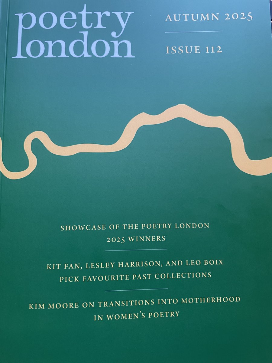 HlneDemetriades's tweet image. It was such a pleasure to perform my 2nd Prize poem at the RFH, and to receive my copy of the magazine in the post this morning.  Grateful to be in the company of some wonderful poets. With great thanks again to @VKennefick, judge, and to Niall Campbell, editor @Poetry_London