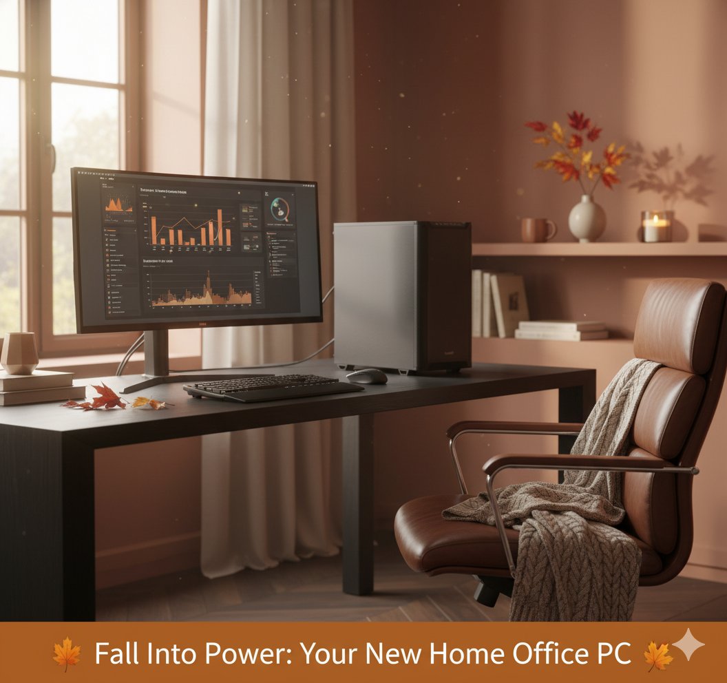 CPUSolutions's tweet image. 🍂 Fall Into Power: Your New Business/Home Office Tower PC. The seasons are changing, and it’s the perfect time to give your workspace a powerful refresh. Don&apos;t let a slow, outdated machine leave you feeling scattered like autumn leaves!
This fall, harvest incredible efficiency…