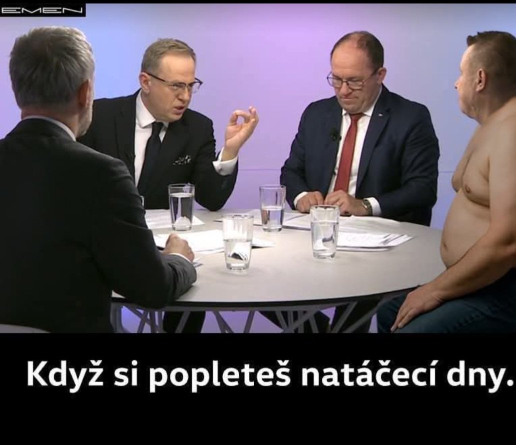 zdeneksarapatka's tweet image. Český smysl pro humor je bezkonkurenční, pláču smíchy 🤣😅

(Via EMER)
