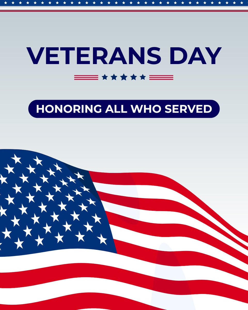 USCasehouse's tweet image. On Veterans Day, we honor and thank all the brave men and women who have served and protected our freedom. We remember and honor you today and every day. 🇺🇸