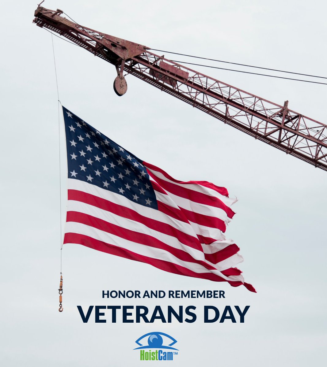 HoistCam's tweet photo. Today is a day for honor and gratitude. 
To those who serve and have served, the team at HoistCam offers a heartfelt thank you. https://t.co/lFjq1df8Uu
