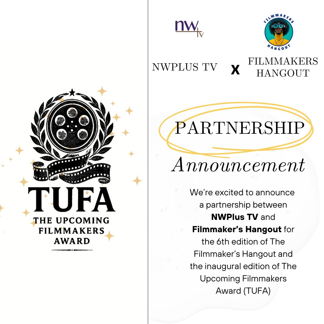 niftyworks_plus's tweet photo. Partnering for the Future
We are absolutely thrilled to announce a significant partnership that speaks directly to the core of our values: supporting the next generation of creative talent.
#nwplustv 
@filmmakershangout https://t.co/t8szw0DJtF