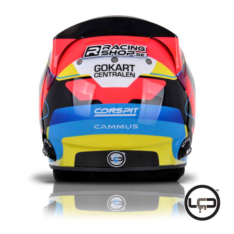 Martin Svendsen winter Schuberth F1 Carbon helmet