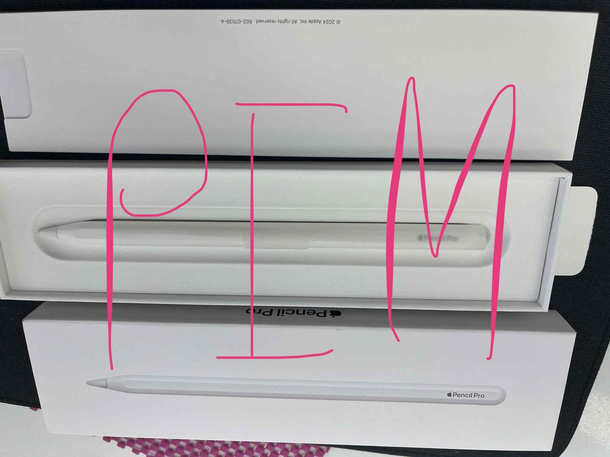 optimusann's tweet image. เพื่อนเค้าฝากขายค่ะ Apple Pencil pro เพิ่งซื้อวันนี้ แต่เพื่อนซื้อมาผิดรุ่นขอส่งต่อ 3,500 บาทงับยังไม่ใช้ สามารถทักมาคุยต่อรองราคาก่อนได้นะคะ ประกันศูนย์2ปี ประกันหมดวันที่10/11/2027

#ขายปากกาไอแพด #applepencil #Apple #ปากกาipad #ส่งต่อ #ส่งต่อapplepencil