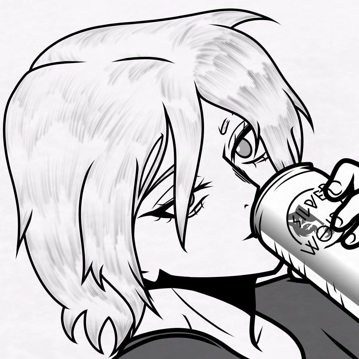 Have a drink.
#oc #ocart