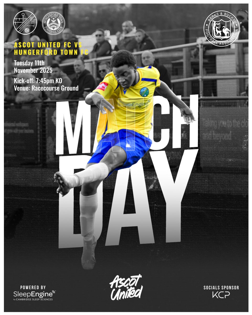 AscotUnitedFC's tweet image. 𝐂𝐎𝐔𝐍𝐓𝐘 𝐂𝐔𝐏 𝐀𝐓 𝐇𝐎𝐌𝐄 👀

⚽ vs @HungerfordTown (H)
🏆 @berksandbucksfa 
📍 The Racecourse Ground, SL5 7LJ
🗓️ Tuesday 11th November, 7:45PM KO
👀 Adults £10, Concs £7, U18s £3
🤤 Beer, Burger &amp;amp; Entry £15
💳 Card Only Venue
🍺 Bar &amp;amp; Cafe Open
🚗 Free Parking
❌ No…