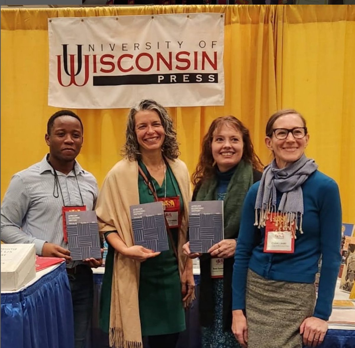 AfricanEconHist's tweet image. Attending @ASANewsOnline 2025 Annual Meeting in Atlanta? Keep an eye out for AEH Editor and 2023 ASA Best Book Prize winner Mariana Candido @CandidoMarianaP Inquire about submitting the work you'll be presenting to AEH and organising special issues with us!