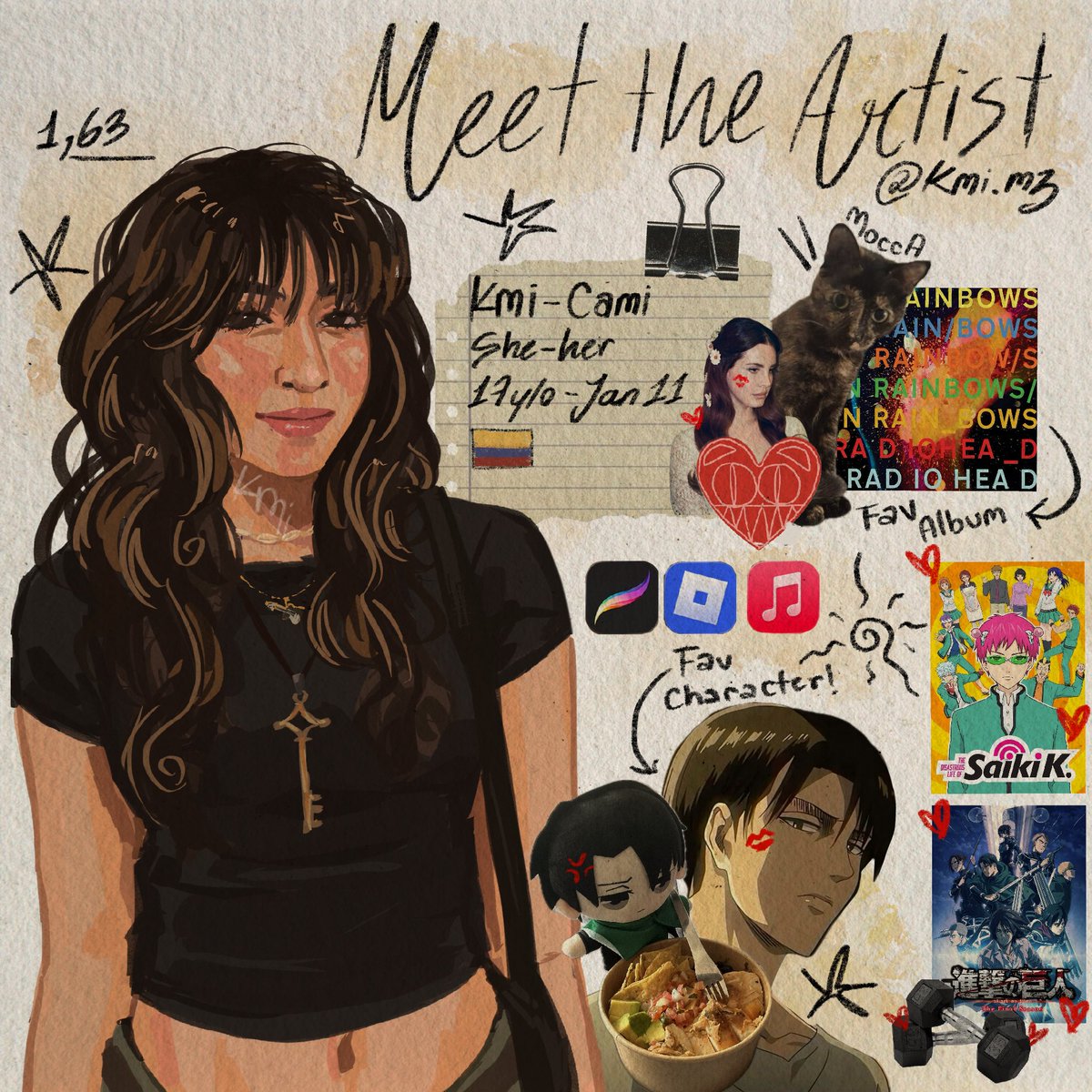 kmimz_'s tweet image. My meet the artist 🫶