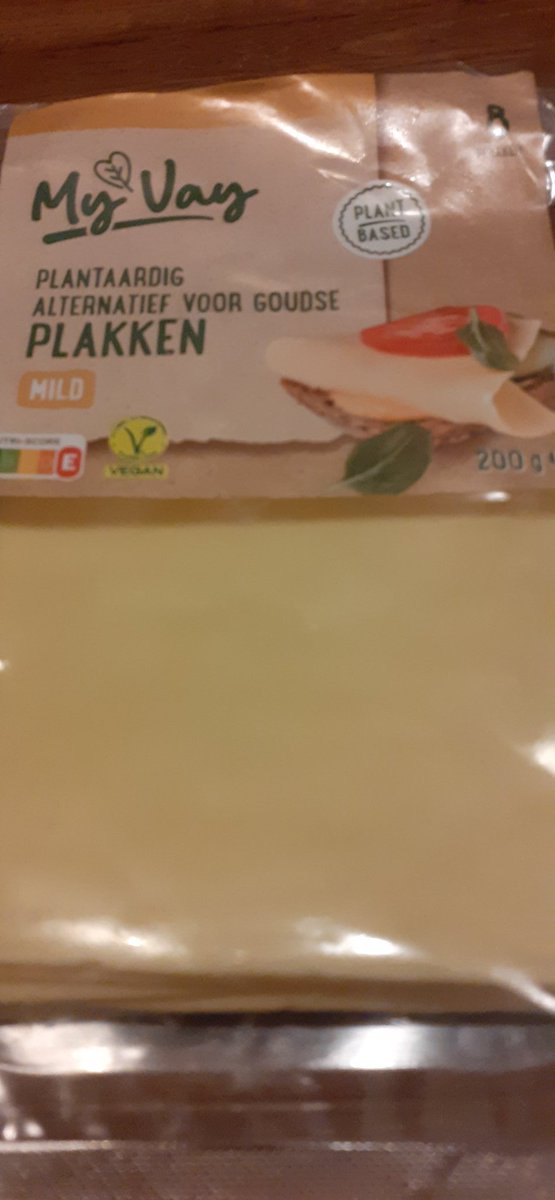 De plantaardige kaas van de Aldi is prima te eten