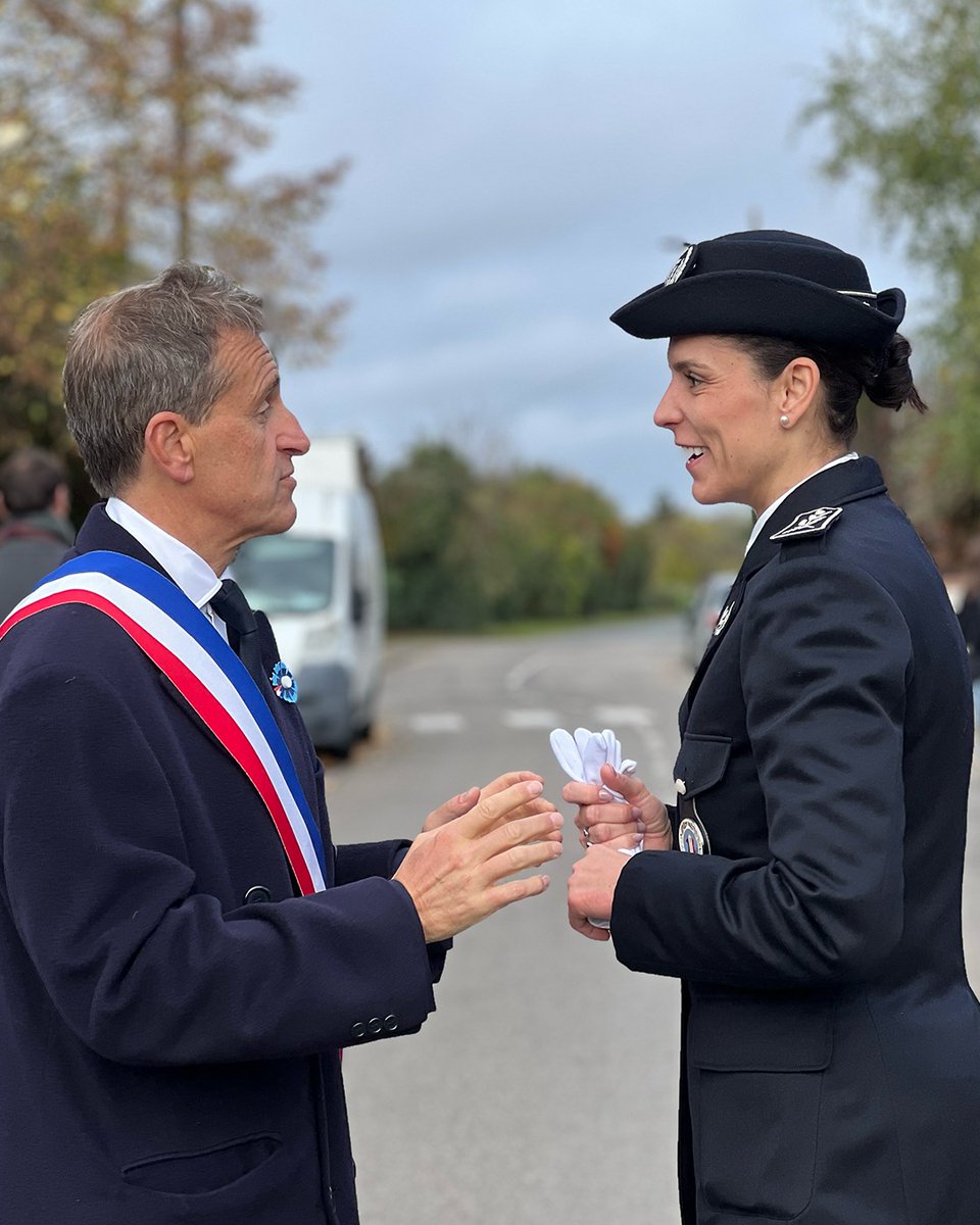 Cette année, la commémoration a été sublimée par l’orchestre du Conservatoire, dont la présence a contribué à une affluence particulièrement importante.