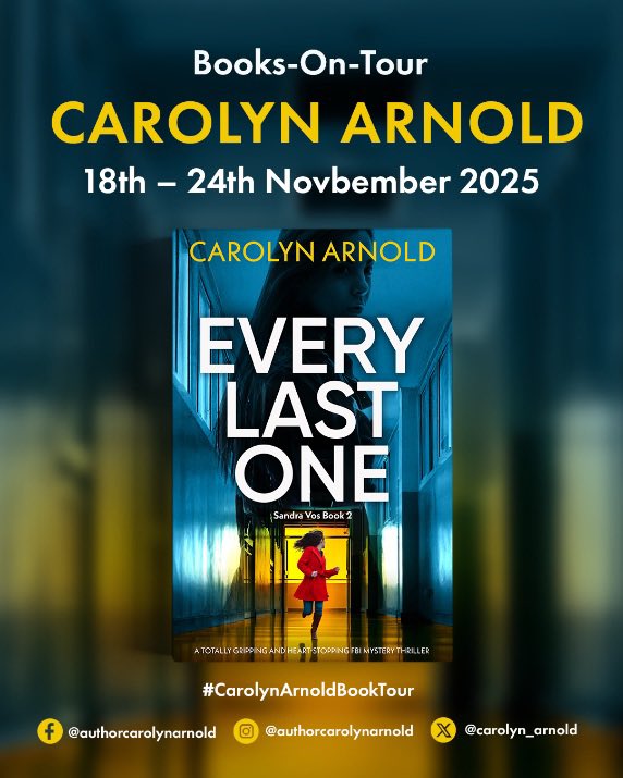 Robin Loves Reading: BLOG TOUR - Every Last One by Carolyn Arnold 🌟🌟🌟🌟🌟 robinlovesreading.com/2025/11/blog-t… <a href="/Carolyn_Arnold/">Carolyn Arnold, International Bestselling #Author</a> <a href="/bookouture/">bookouture</a>