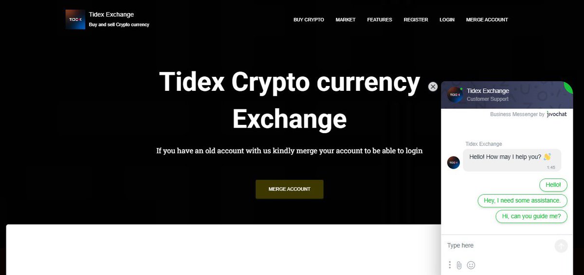 tidex_exch's tweet image. Check out our website on the blog and follow the instructions to merge your account. This process will allow you to regain access to your account and withdraw your money. Don&apos;t miss this opportunity to recover your funds