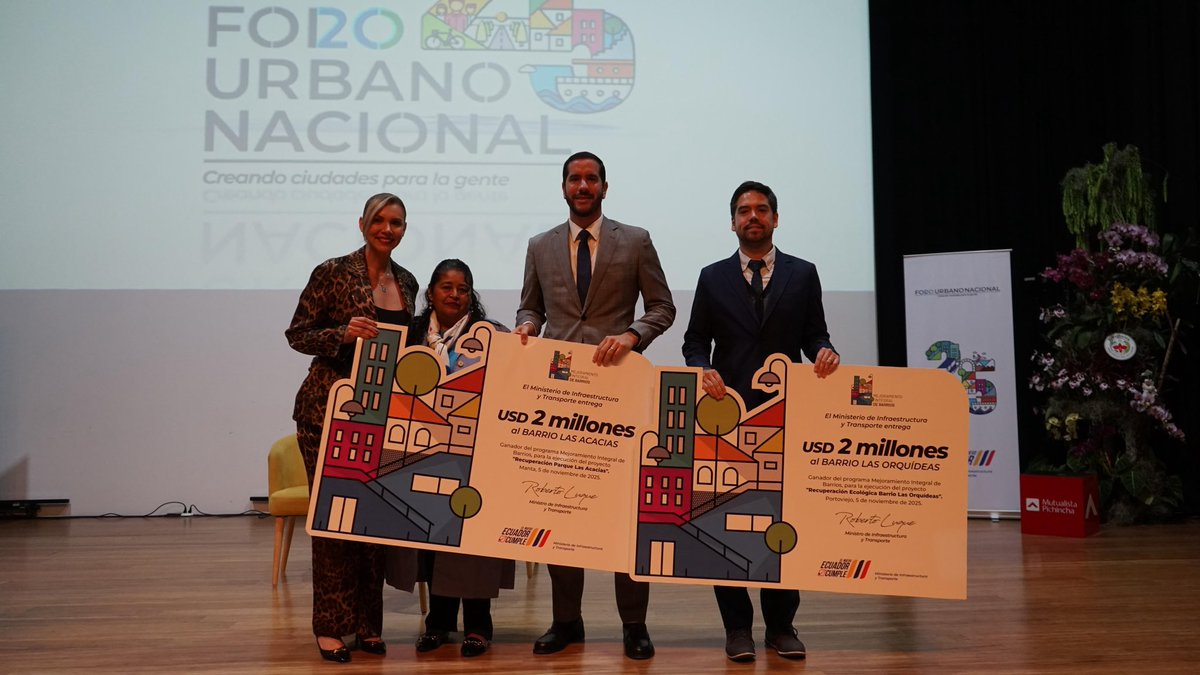 Ministerio de Infraestructura y Transporte 🇪🇨 tweet media