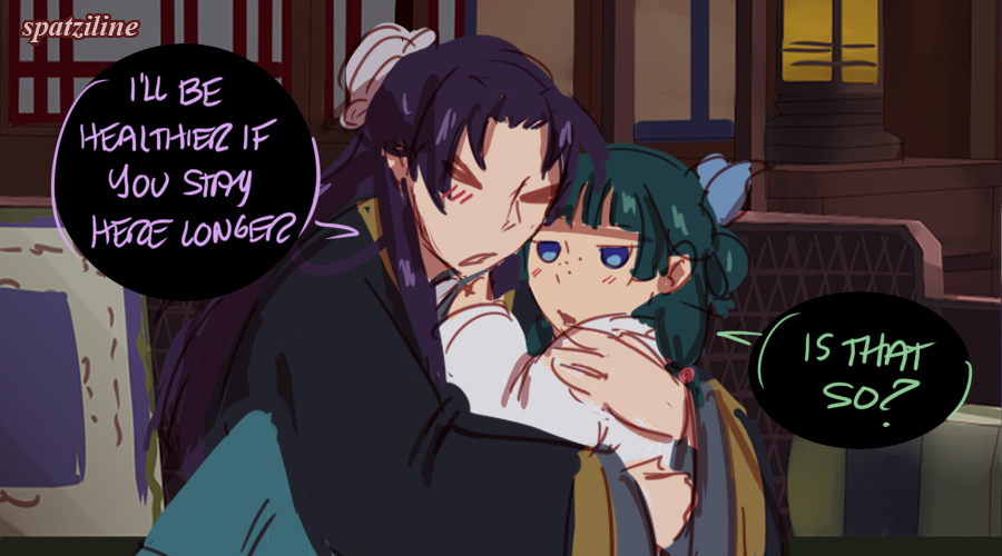 Clingy Jinshi needs Maomao to be healthier, it's just how it is #TheApothecaryDiaries #kusuriyanohitorigoto