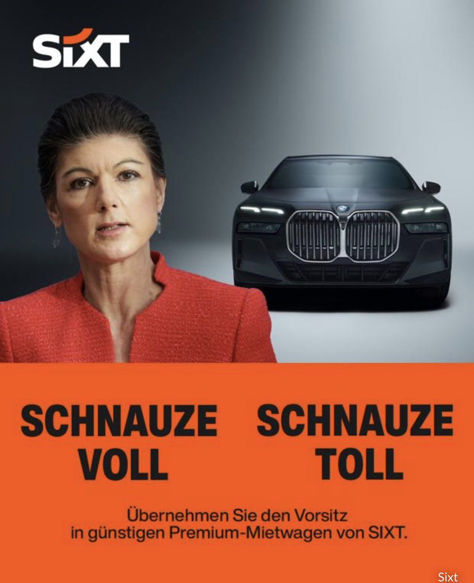AndreaKhle4755's tweet image. Ach herrlich 😁 #sixt