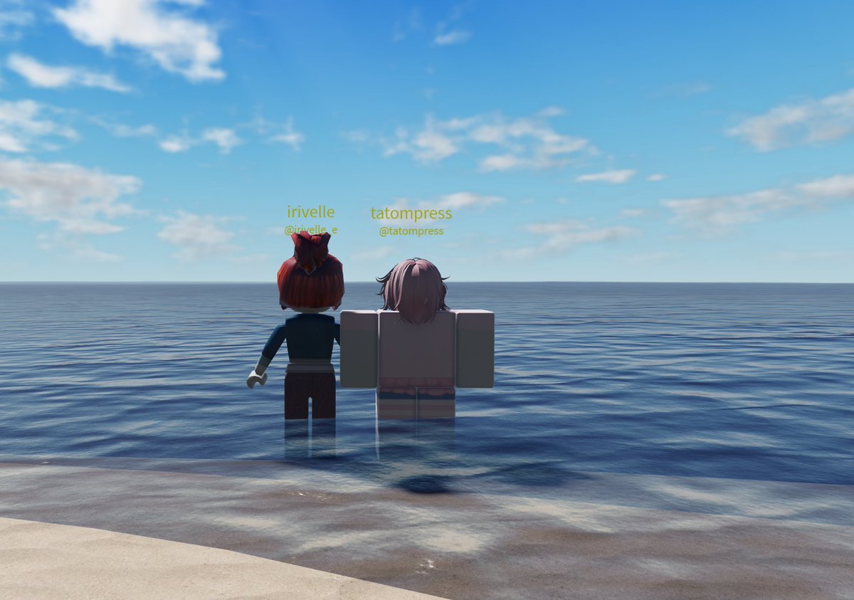 tatompress's tweet photo. relaxing at the beach with @irivelle_ 🌤️ https://t.co/cX556GTYiI
