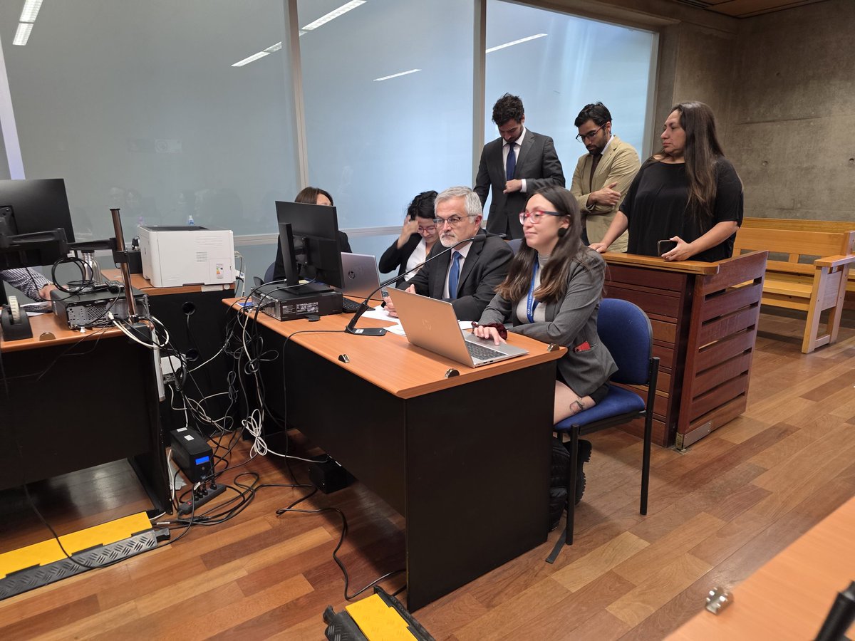 lmrendon's tweet image. Termina audiencia en contra de altos mandos policiales en causa por permisividad ante la tortura. Se aumentó plazo de investigación en 120 días. Diligencias pendientes son pertinentes, pero preocupa que las causas se estén dilatando tanto. Justicia tardía es cada día menos justa.