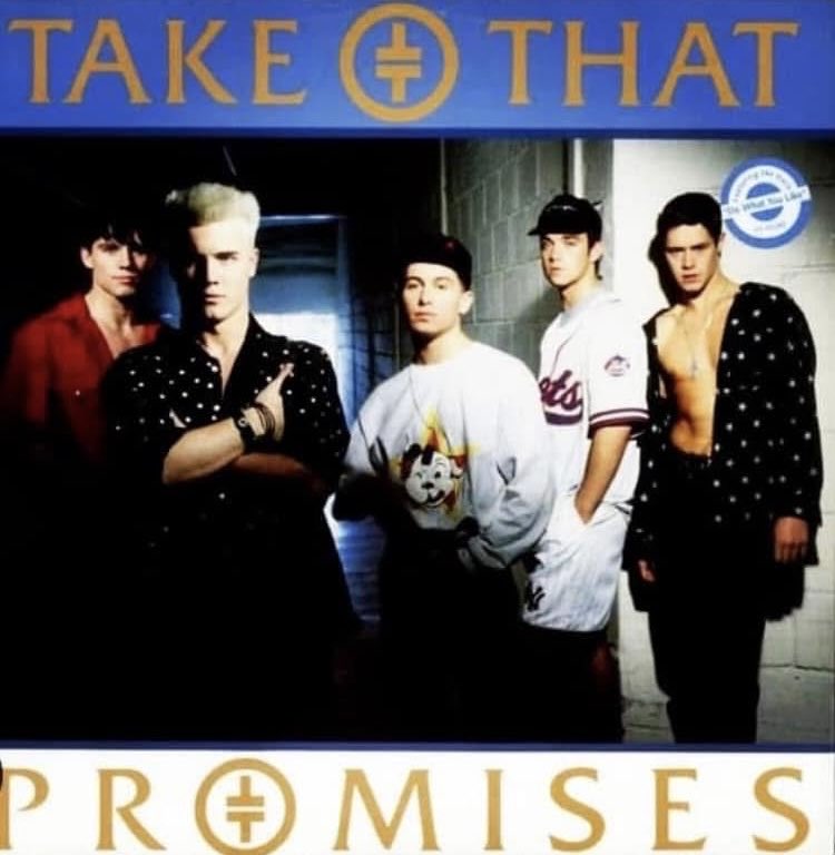 90s_take_that's tweet image. #OnThisDay 1991 @takethat released Promises!

🎉🎉🎉🎉🎉

#takethat #promises #releaseday #thatters #flashback #90s #90smusic #90snostalgia #90stakethat @GaryBarlow @OfficialMarkO #HowardDonald @robbiewilliams #JasonOrange #takethatlegends