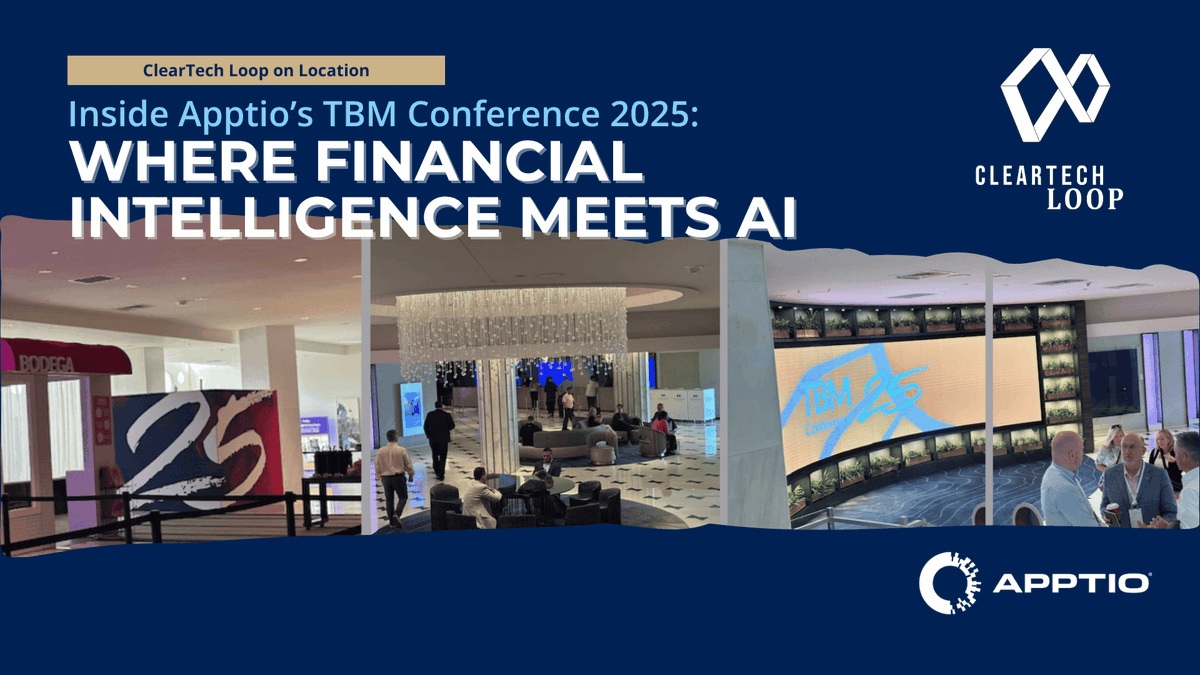cleartechtoday's tweet image. 📌 Although the Apptio, an IBM Company TBM conference will continue for another day, I&apos;m wrapping up my time in Miami today

Here are my thoughts from the conference and the valuable conversations and sessions I attended.

What I saw unfolding was a playbook for the next decade…