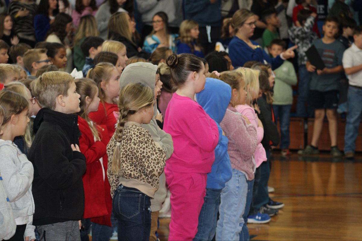 Our annual Veterans Day program this morning was a great celebration of all who served our country. Thanks to the students, staff, family members, and especially Veterans for attending.