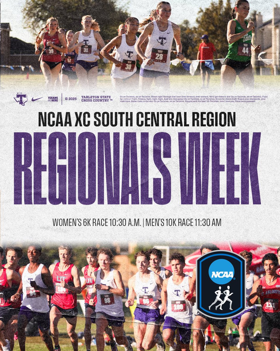 Regionals week in Fayetteville this Friday 🤩