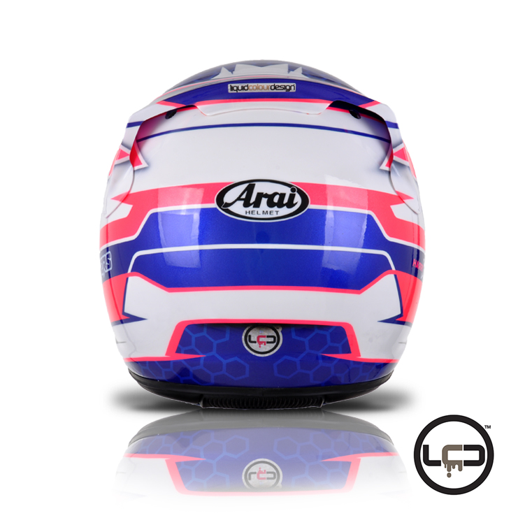 Them karting helmet styles, I love the neon pink. Would you like these colours?