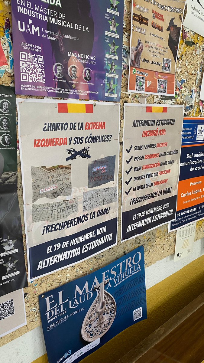 🔥 Continuamos con la campaña en la UAM

Este 19 de noviembre, ¡vota Alternativa Estudiantil!