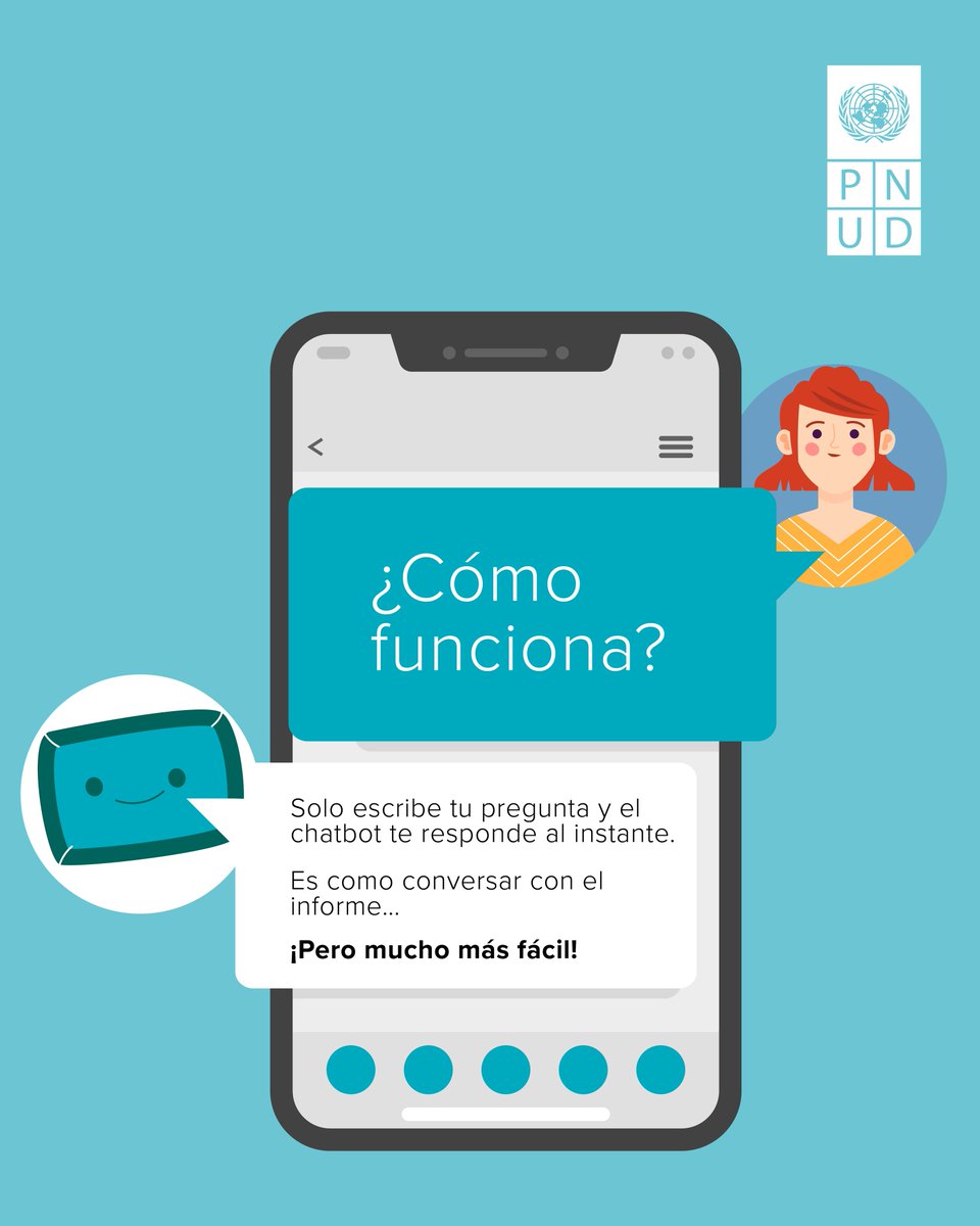 ¿Te interesa saber más sobre el Informe Regional de Desarrollo Humano 2025?

Nuestro chatbot te guiará por los principales hallazgos, datos y perspectivas sobre resiliencia y desarrollo en América Latina y el Caribe.

Conócelo aquí: go.undp.org/chatbot