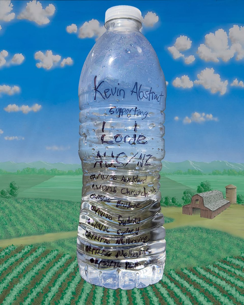 thefader's tweet image. Kevin Abstract announces he&apos;ll be joining Lorde on tour.

&quot;Going on tour with one of the best we have. Thank you Lorde,&quot; he wrote on IG.