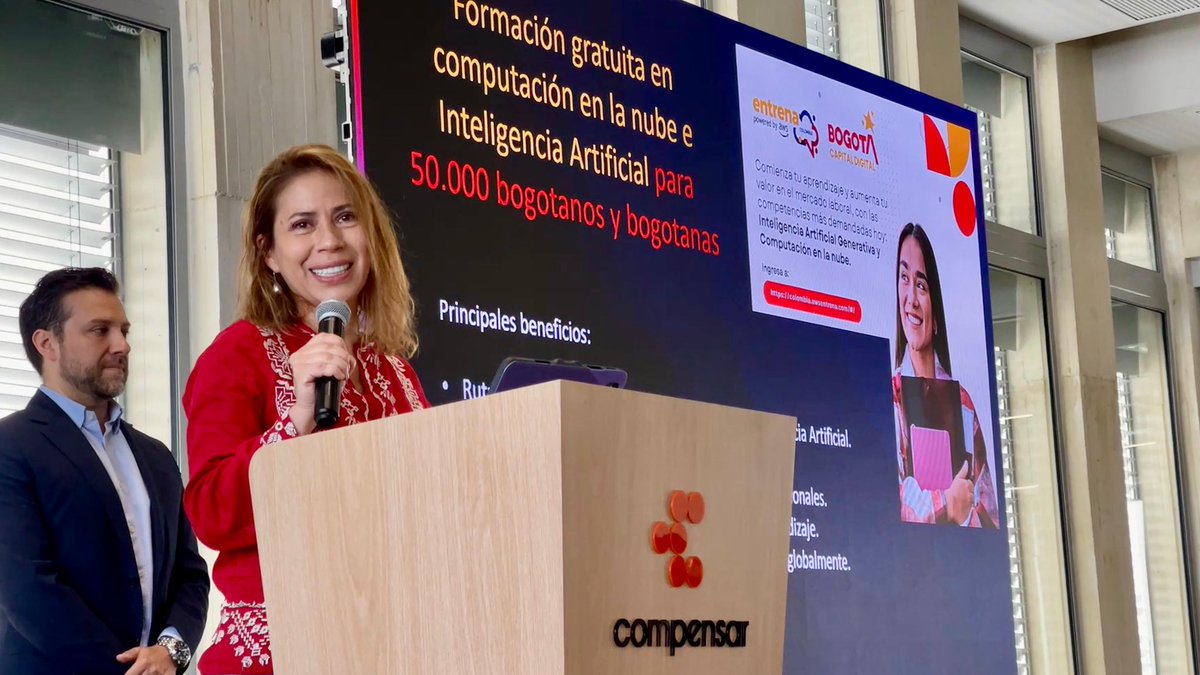 “El talento digital es motor de una ciudad inteligente, inclusiva y competitiva, por eso queremos invitarlos a prepararse para los empleos del futuro, aportar al cierre de brechas digitales y convertirse en protagonistas de la transformación de #BogotáCapitalDigital.” <a href="/diancelm/">Diana Celis Mora</a>,