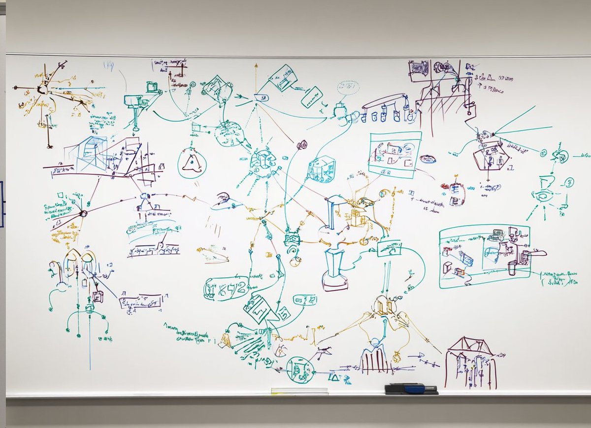 flowersslop's tweet image. Prompt: a whiteboard on which deep learning is schematically depicted

1) Grok imagine
2) Nano Banana
3) Midjourney
4) GPT-4o