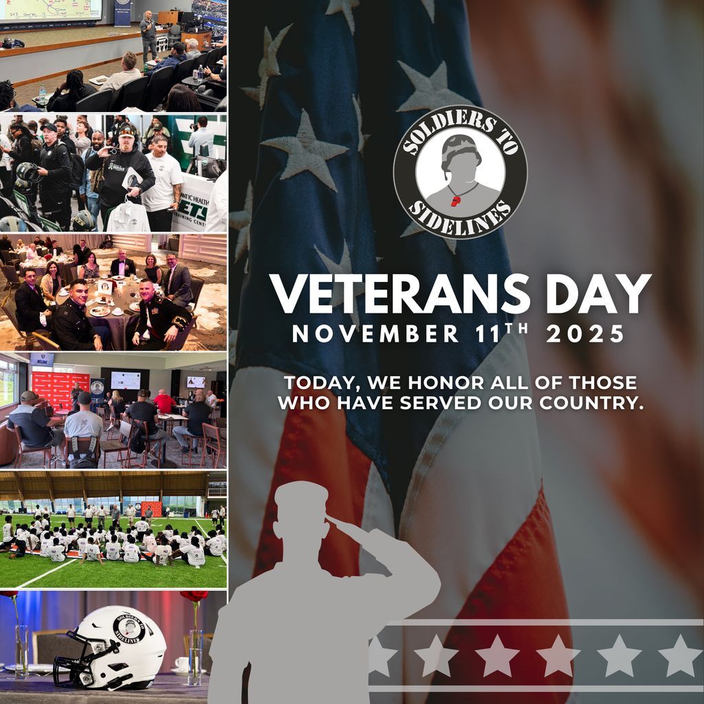 Soldier2Sidelin's tweet photo. 🇺🇸 Honoring Our Veterans 🇺🇸

Today we want to take a moment to honor and thank the veterans who are part of our Soldiers To Sidelines community. Your service, sacrifice, and leadership continue to inspire us all

#VeteransDay #SoldiersToSidelines #ServingThroughSport https://t.co/Kke8vdVGLE