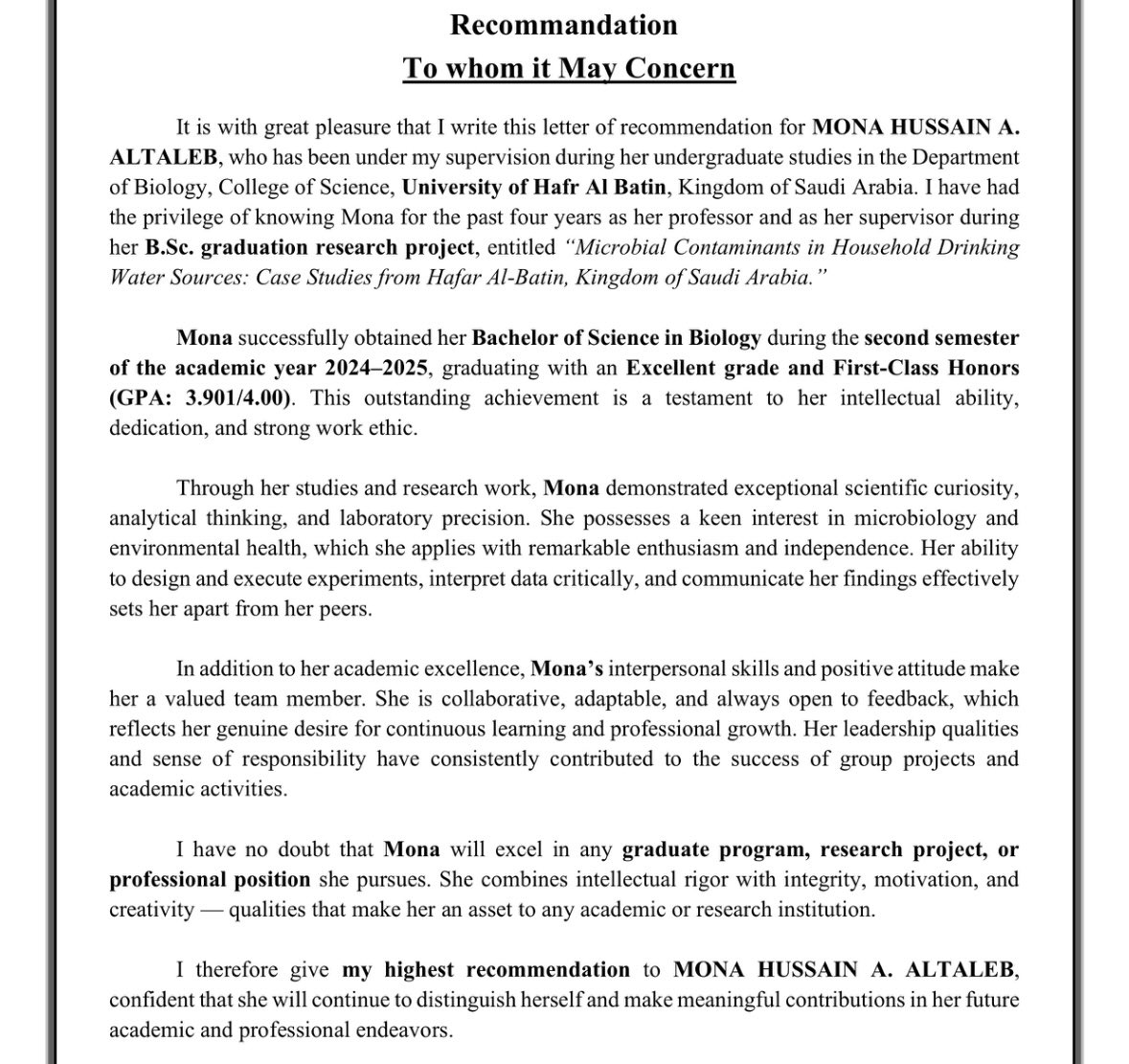 Mona AL Taleb tweet media