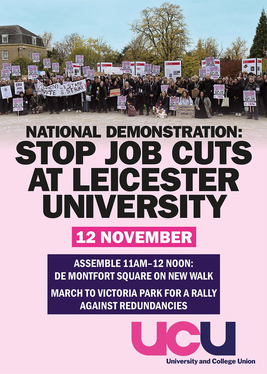 Don’t forget the UCU Rally tomorrow. Come and find the L&amp;DTUC banner and say hello. Solidarity to all trade unionists!
