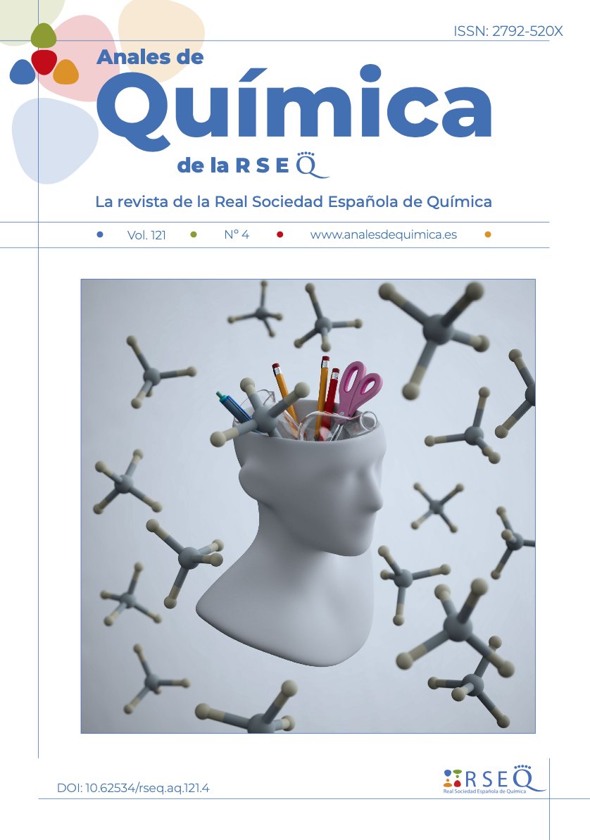 «Anales de Química», revista de  la <a href="/RSEQUIMICA/">RSEQ</a>, ha publicado un número monográfico sobre enseñanza de la Química en ESO, Bachillerato y FP editado por la profesora Roser Sorriguieta y un servidor. ¡Deseamos que su lectura os sea de interés y utilidad!
analesdequimica.es/index.php/Anal…