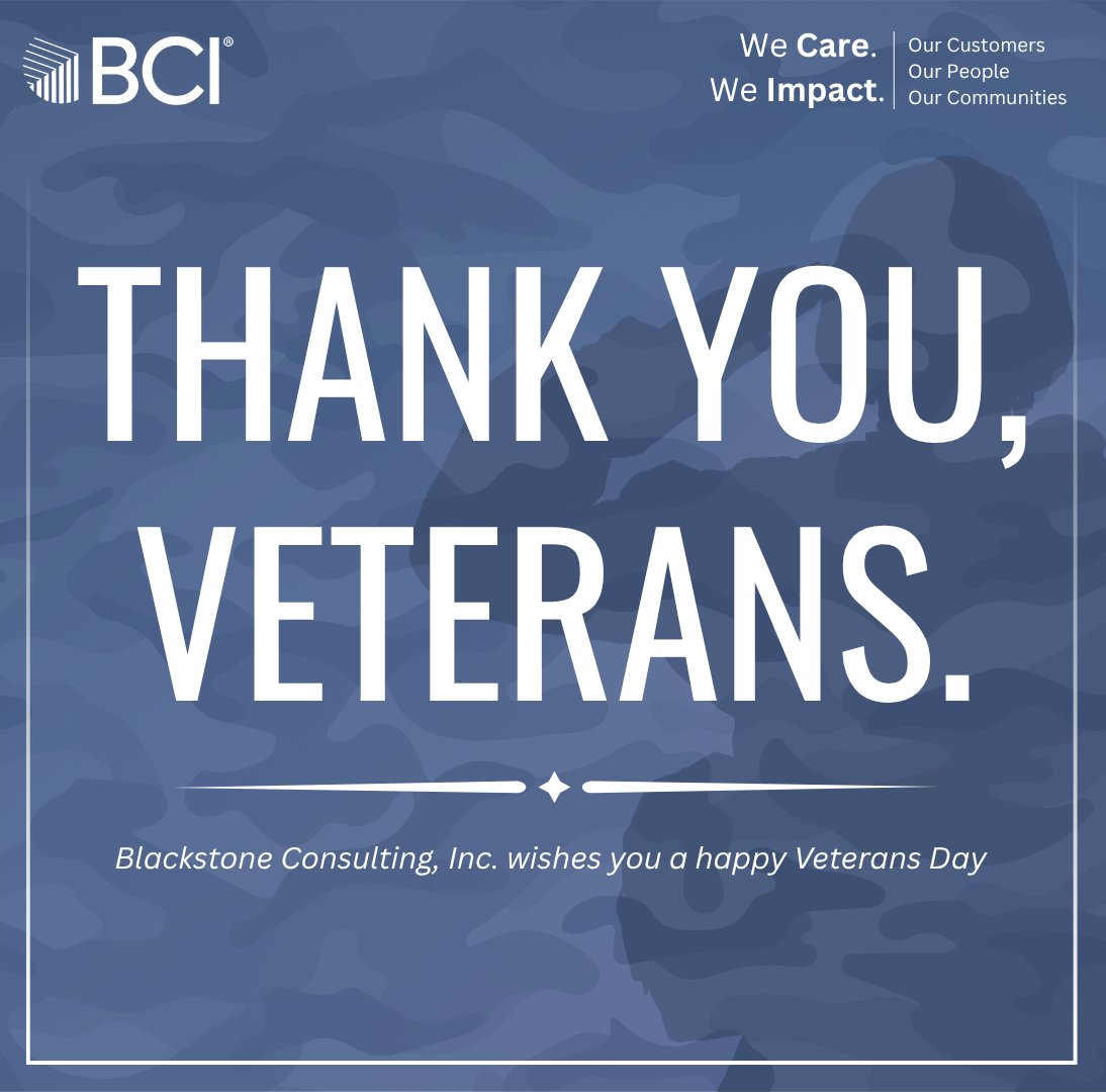 Blackstone Consulting, Inc (@blackstonebci) on Twitter photo 