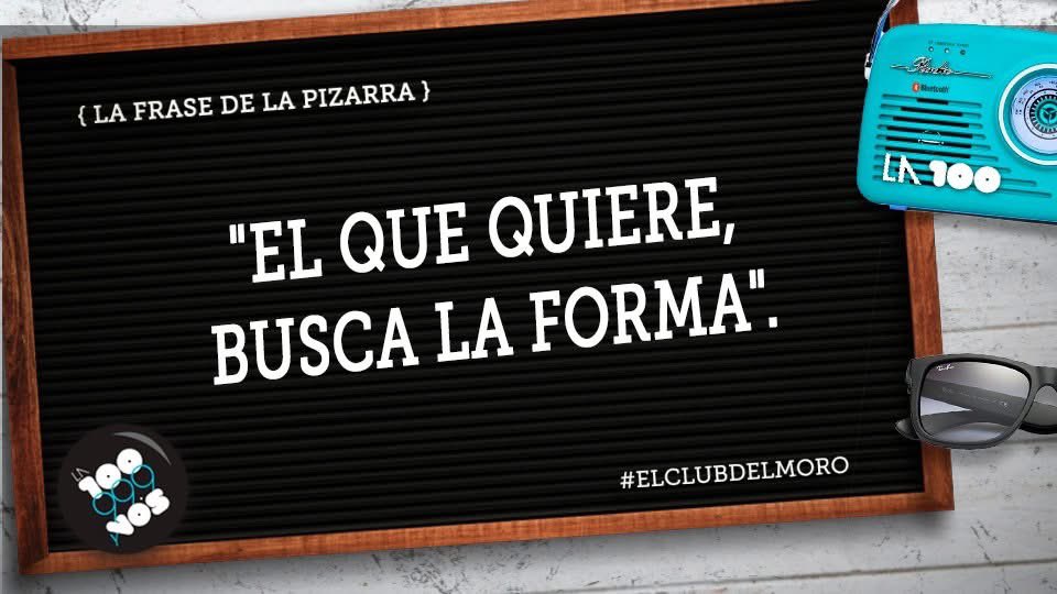 NogoyaRadios's tweet photo. La Frase de la Pizarra de hoy en El Club Del Moro
#ElClubDelMoro #Frase #FraseDeLaPizarra #La100 https://t.co/rEJW0FoqqV