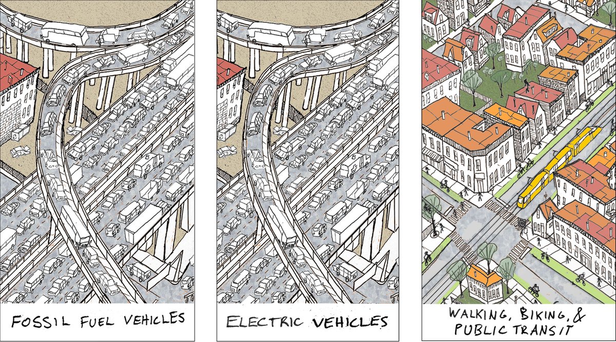 Electric cars are not invented to save our cities, societies or the world. They are only invented to save big industry.

(🖼️ by Antonio Huerta)