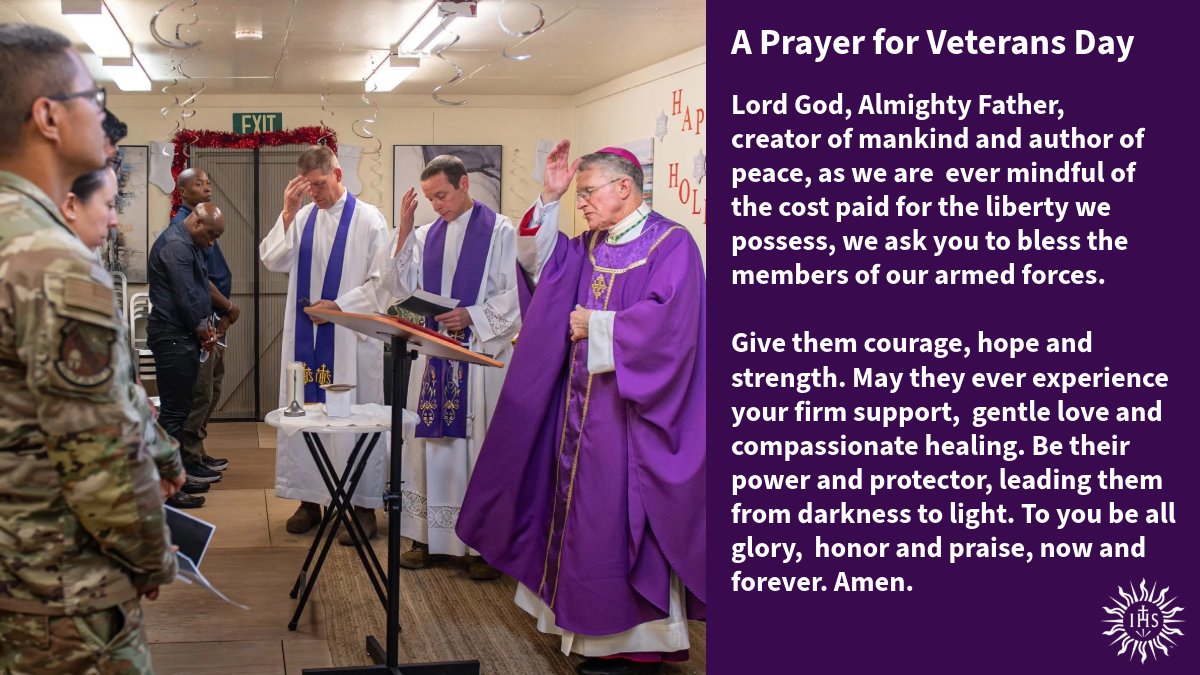 A Prayer for Veterans Day: ow.ly/BmsI50Xq4pm
