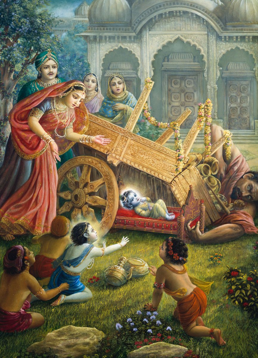 GitaShlokas's tweet photo. "Those who serve Me with unalloyed devotion rise above the three modes of material nature and come to the level of the Brahman."

BG 14.26 ❤️ https://t.co/MHTDF0wXME