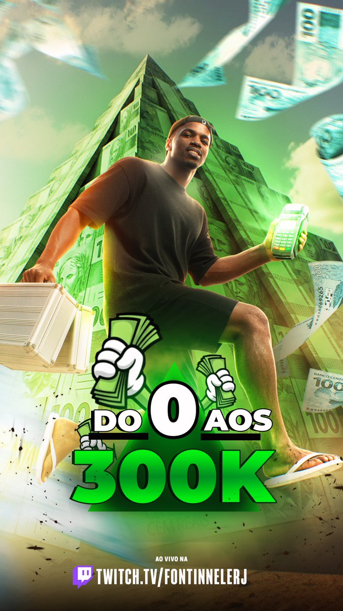 De conversa fiada tô cheio segue o ritmo de sempre … EU TENHO UM SONHO E  UM PLANO , NÃO QUERO SABER DE TITITI 
ESTÃO TODOS COM A VIDA GANHA DE BRIGA ATOA  VOU GANHAR 300k em live .

ON-LINE 15:30