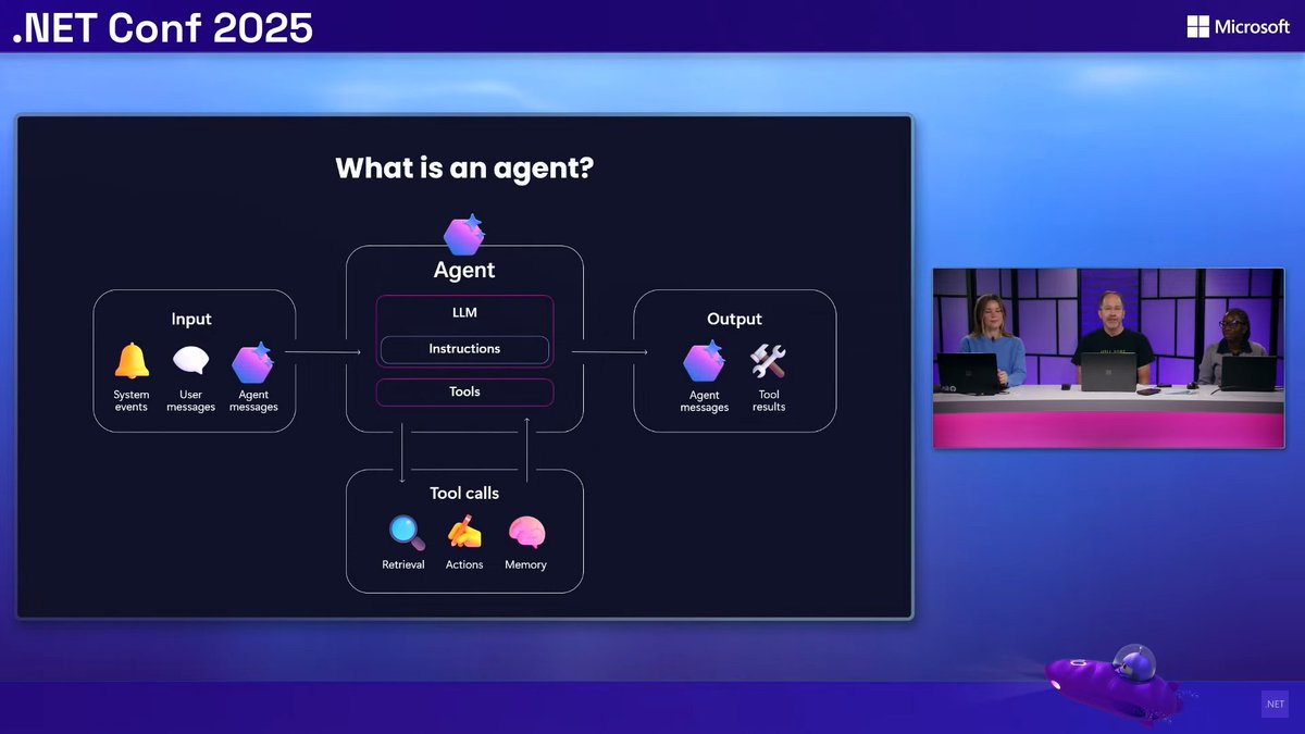 CHBernasconiC's tweet image. Agents... I don&apos;t know anything about them - but I&apos;m willing to learn. #dotNETConf